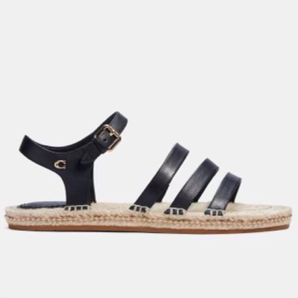 Coach  Womenś Carissa Espadrille Sandal Size 8.5 - Picture 5 of 6